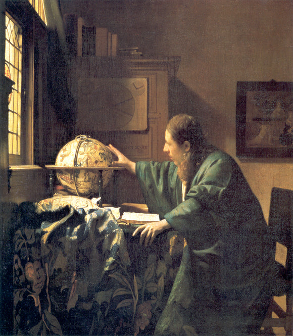  Johannes Vermeer The Astronomer - Art Print