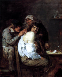  Adriaen Brouwer The Back Operation - Art Print