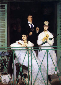  Edouard Manet The Balcony - Art Print