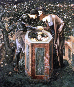  Sir Edward Burne-Jones The Baleful Head - Art Print