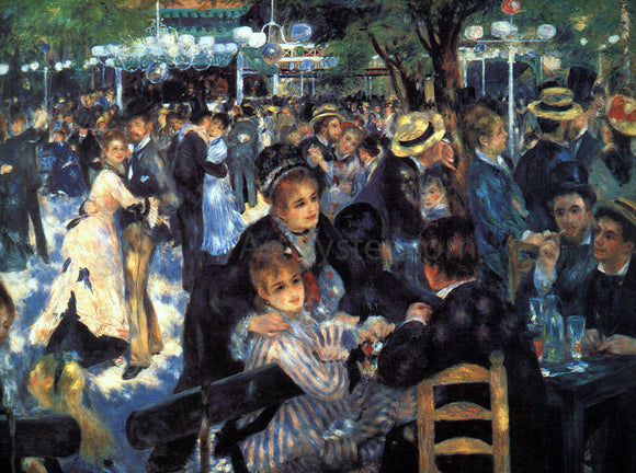  Pierre Auguste Renoir A Ball at the Moulin de la Galette - Art Print