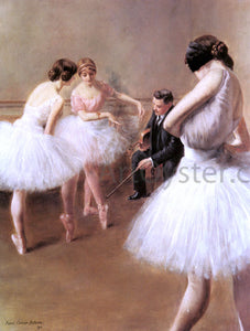  Pierre Carrier-Belleuse The Ballet Lesson - Art Print