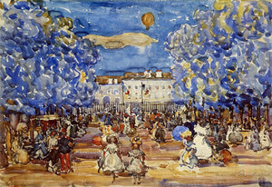  Maurice Prendergast The Balloon - Art Print