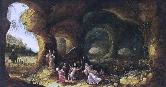  Rombout Van Troyen The Banishment of King Nebuchadnezzar - Art Print