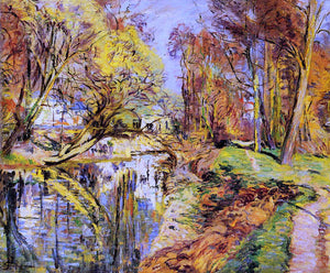  Armand Guillaumin The Banks of the Orge at Epiney, Ile de France - Art Print