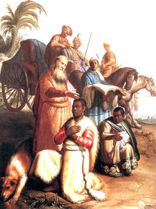  Rembrandt Van Rijn The Baptism of the Eunuch - Art Print