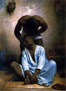  Leon Joseph Florentin Bonnat The Barber of Suez - Art Print