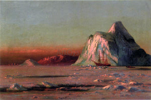  William Bradford The Bark "Panther" Under the Midnight Sun - Art Print