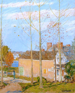  Frederick Childe Hassam The Barn, Cos Cob - Art Print