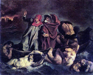  Edouard Manet The Barque of Dante (after Delacroix) - Art Print