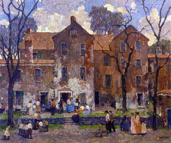  Robert Spencer The Barracks - Art Print