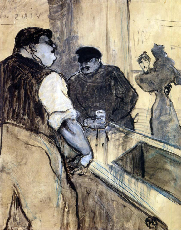  Henri De Toulouse-Lautrec The Bartender - Art Print