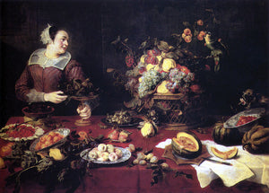  Frans Snyders The Basket Of Fruit - Art Print