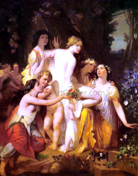  Auguste Glaize The Bath of Venus - Art Print