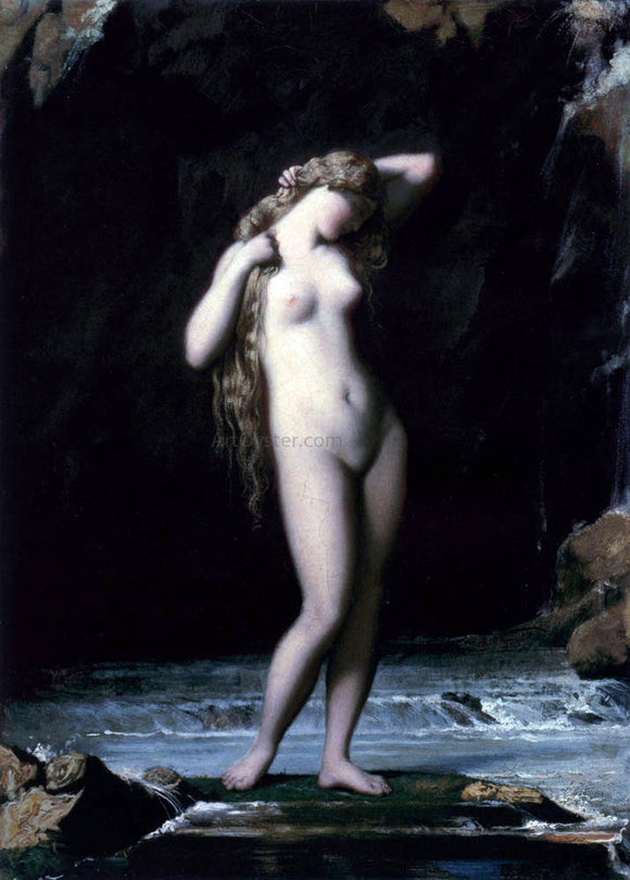  Henri Lehmann The Bather - Art Print