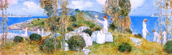  Frederick Childe Hassam The Bathers - Art Print