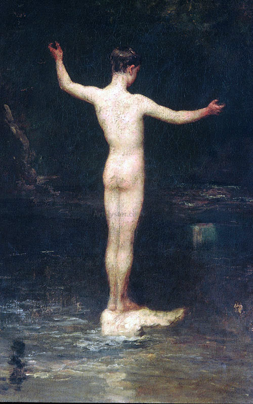  William Morris Hunt The Bathers - Art Print