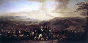  Jacques Courtois The Battle of Mongiovino - Art Print