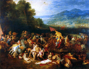  The Elder Jan Bruegel The Battle of the Amazons - Art Print