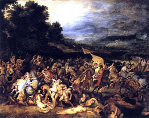  Peter Paul Rubens The Battle of the Amazons - Art Print
