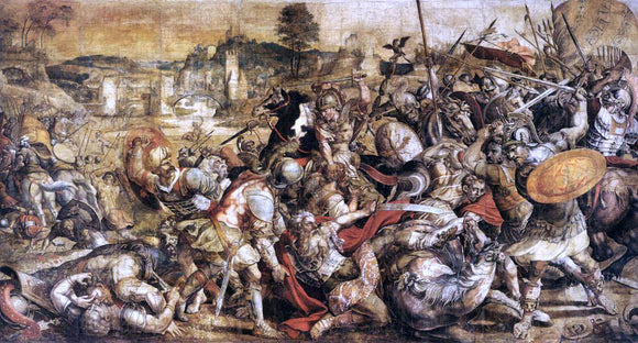  Unknown (4) Masters The Battle of the Ticino - Art Print
