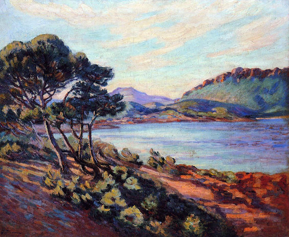  Armand Guillaumin The Bay at Agay - Art Print