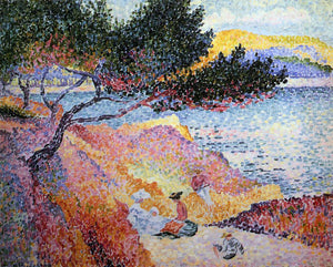  Henri Edmond Cross Bay at Cavaliere - Art Print