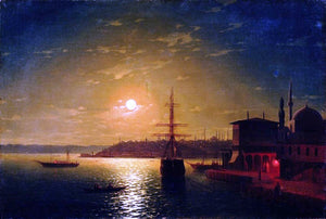  Ivan Constantinovich Aivazovsky The Bay Golden Horn, Turkey - Art Print