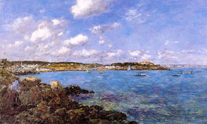 Eugene-Louis Boudin The Bay of Douarnenez - Art Print