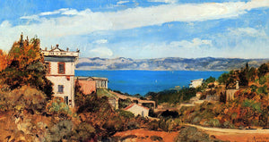  Paul-Camille Guigou The Bay of Marseille, Saint-Henri - Art Print