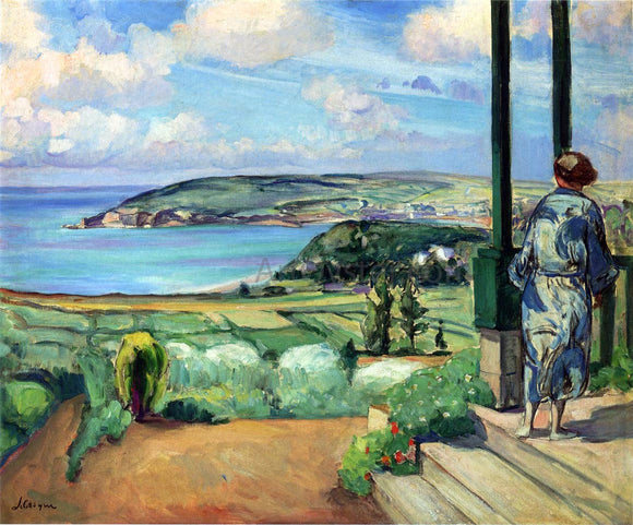 Henri Lebasque The Bay of Morgat - Art Print