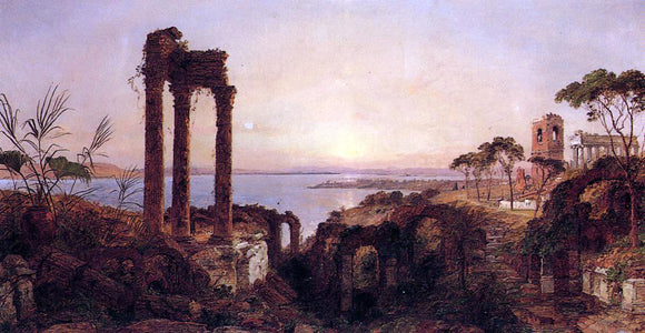  Jasper Francis Cropsey The Bay of Naples - Art Print