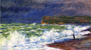  Claude Oscar Monet The Beach at Fecamp - Art Print