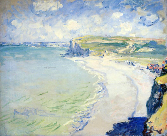  Claude Oscar Monet The Beach at Pourville - Art Print