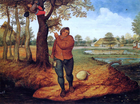  The Younger Pieter Bruegel The Beater - Art Print