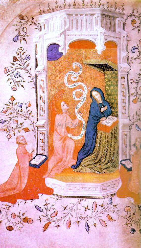  Herman Scheere The Beaufort Book of Hours - Art Print