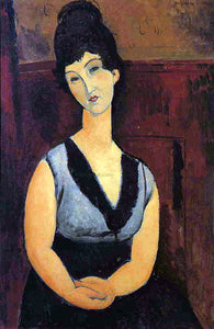  Amedeo Modigliani The Beautiful Confectioner - Art Print