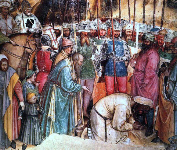  Altichiero Da Zevio The Beheading of Saint George (detail) - Art Print