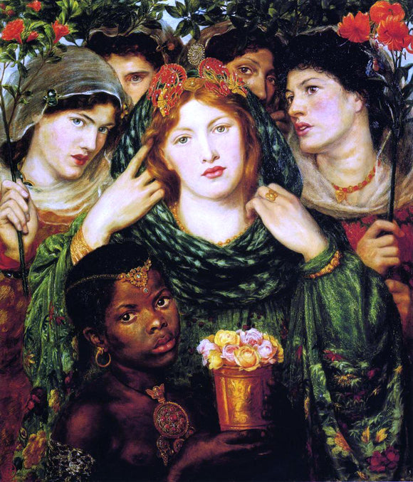  Dante Gabriel Rossetti The Beloved (also known as The Bride) - Art Print