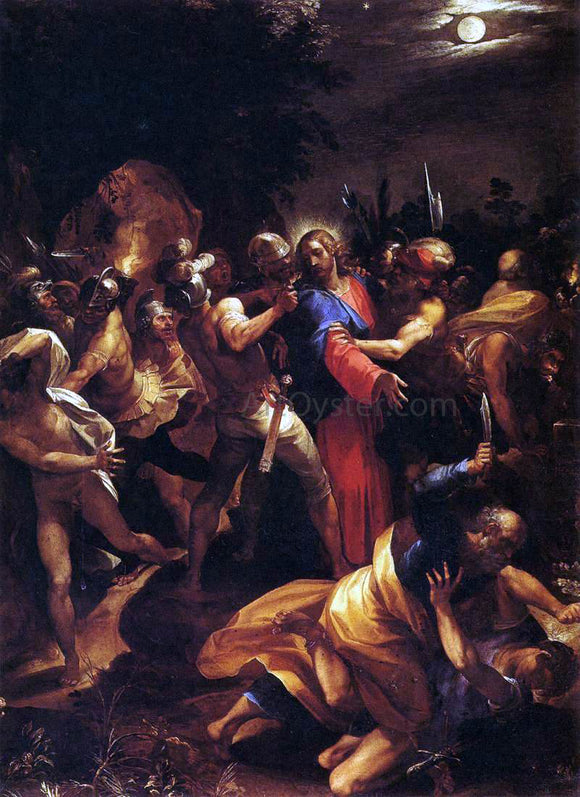  Giuseppe Cesari The Betrayal of Christ - Art Print