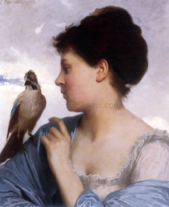  Leon Bazile Perrault The Bird Charmer - Art Print