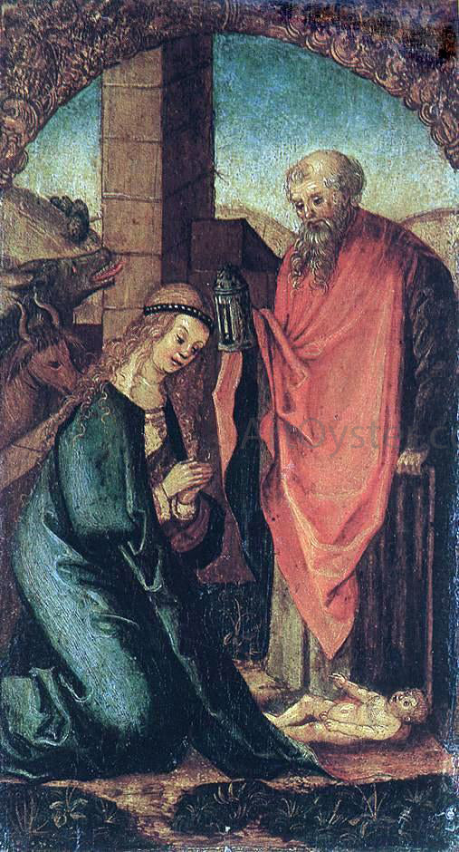  Hans Leonhard Schaufelein The Birth of Christ - Art Print