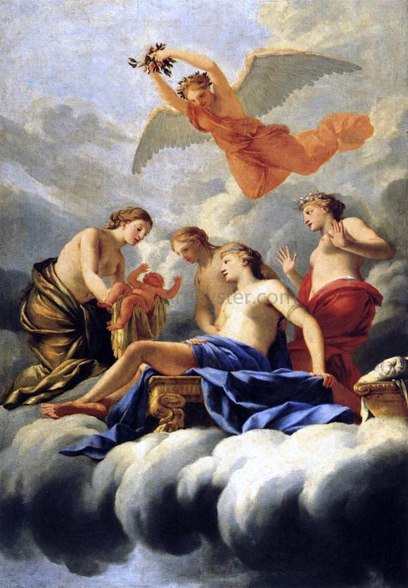  Eustache Le Sueur The Birth of Cupid - Art Print