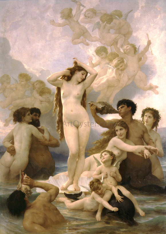  William Adolphe Bouguereau The Birth of Venus - Art Print