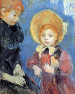  Berthe Morisot A Black Finger Bandage - Art Print