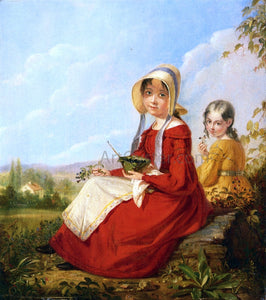  William Sidney Mount The Blackberry Girls - Art Print