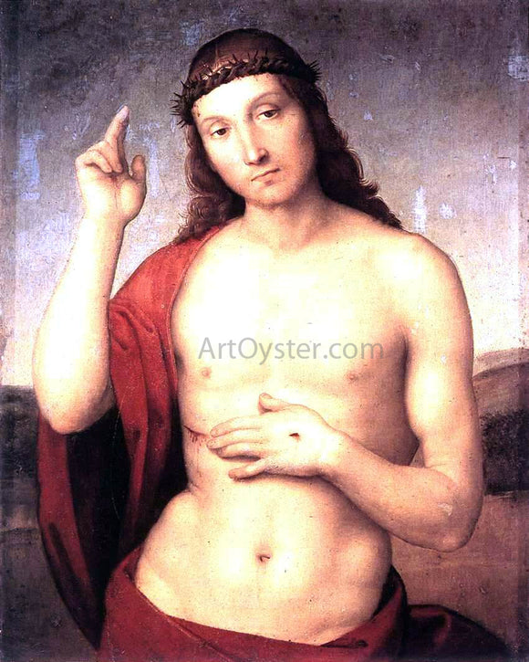  Raphael The Blessing Christ - Art Print