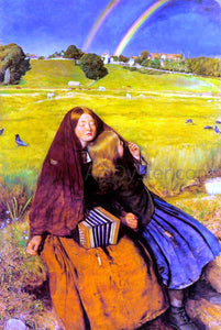  Sir Everett Millais The Blind Girl - Art Print