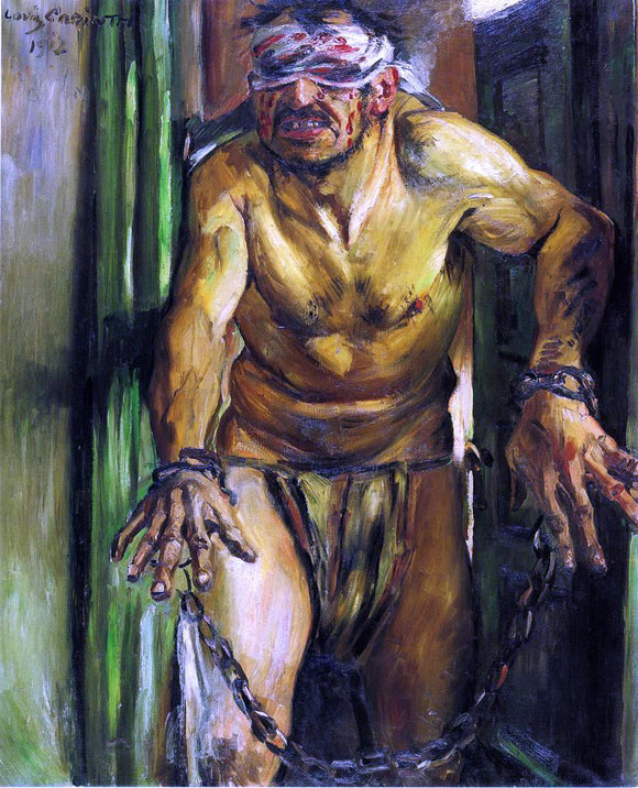  Lovis Corinth The Blinded Samson - Art Print