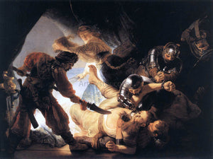  Rembrandt Van Rijn The Blinding of Samson - Art Print